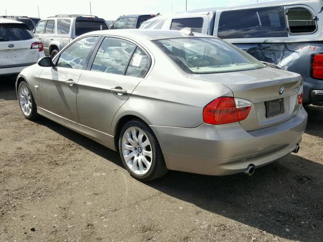 WBAVB77508NM05698 - 2008 BMW 335 I TAN photo 3