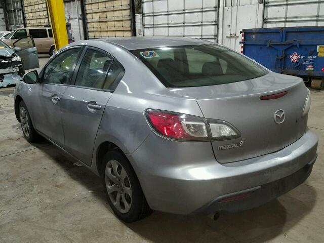 JM1BL1UG5B1455162 - 2011 MAZDA 3 I GRAY photo 3