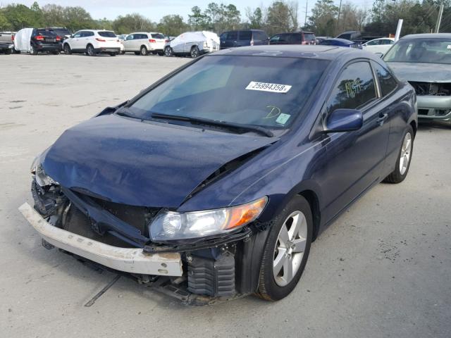2HGFG12978H553132 - 2008 HONDA CIVIC EXL 蓝色 照片 2