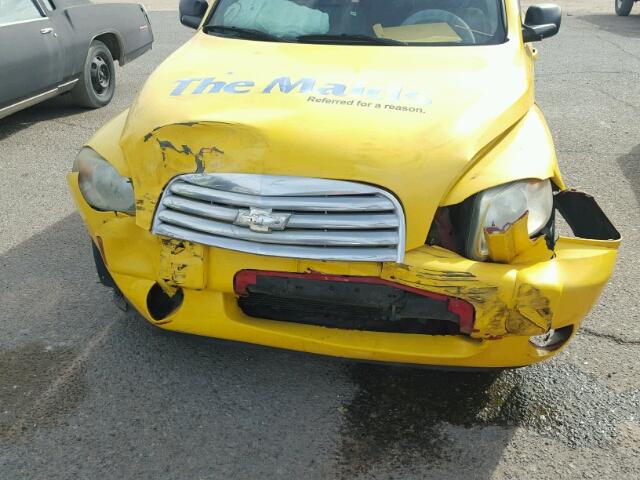 3GNBAAFW0BS512061 - 2011 CHEVROLET HHR LS 黄色 照片 9