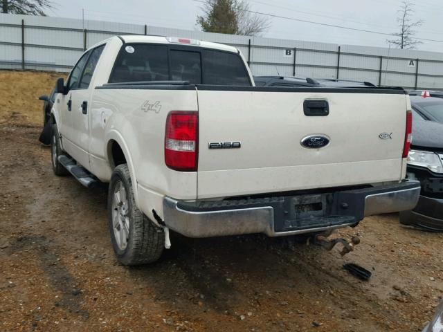 1FTPW14V87FA52315 - 2007 FORD F150 SUPER WHITE photo 3