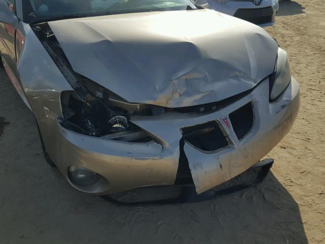 2G2WP522651294733 - 2005 PONTIAC GRAND PRIX თაფლისფერი ფოტო 9