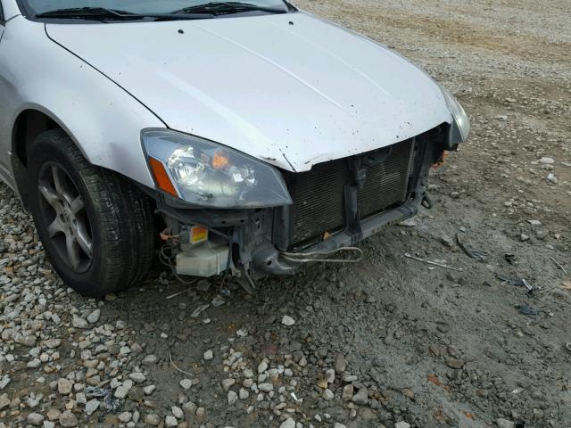 1N4BL11D45C180215 - 2005 NISSAN ALTIMA SE SILVER photo 9