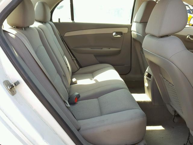 1G1ZC5E11BF141164 - 2011 CHEVROLET MALIBU 1LT 白色 照片 6