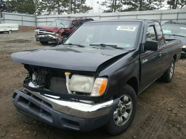 1N6DD26S2XC325250 - 1999 NISSAN FRONTIER K BLACK photo 2