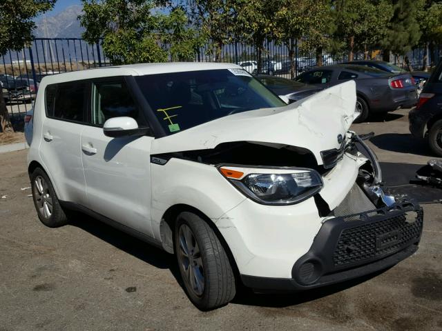 KNDJP3A56E7036169 - 2014 KIA SOUL + WHITE photo 1