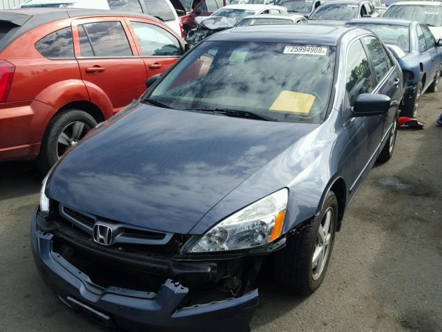 JHMCM56714C035023 - 2004 HONDA ACCORD EX GRAY photo 2