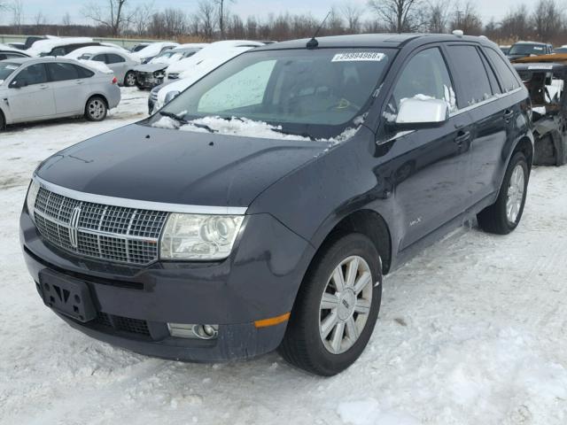 2LMDU88C07BJ28718 - 2007 LINCOLN MKX GRAY photo 2