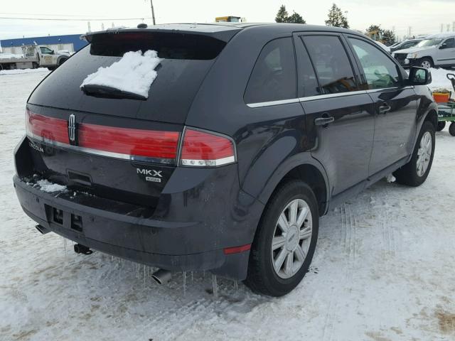 2LMDU88C07BJ28718 - 2007 LINCOLN MKX GRAY photo 4