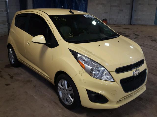 KL8CB6S97EC561641 - 2014 CHEVROLET SPARK LS YELLOW photo 1