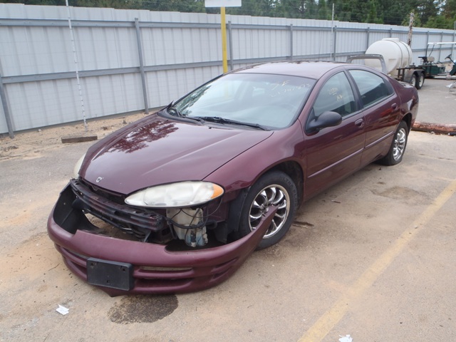 2B3HD46R22H218252 - 2002 DODGE INTREPID S BURGUNDY photo 2