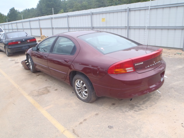 2B3HD46R22H218252 - 2002 DODGE INTREPID S 勃艮第红 照片 3