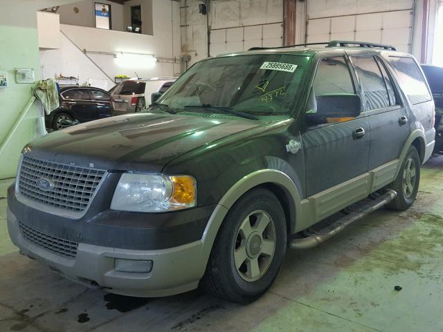 1FMFU18525LA78172 - 2005 FORD EXPEDITION BLACK photo 2