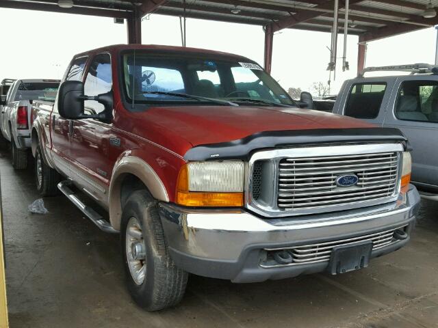 1FTNW20F9YEB80839 - 2000 FORD F250 SUPER ORANGE photo 1