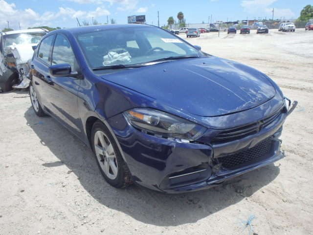 1C3CDFBB8FD204778 - 2015 DODGE DART SXT BLUE photo 1