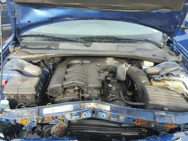 2B3CK3CVXAH202679 - 2010 DODGE CHARGER SX BLUE photo 7