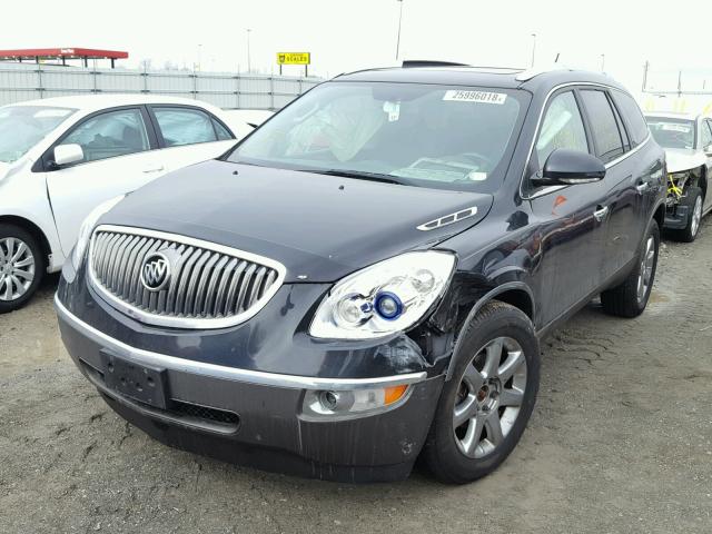 5GAER23D59J100805 - 2009 BUICK ENCLAVE CX BLACK photo 2