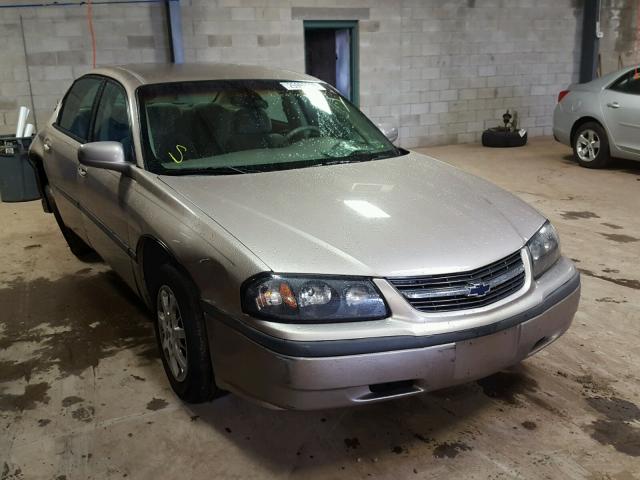 2G1WF52E929121366 - 2002 CHEVROLET IMPALA 金色 照片 1
