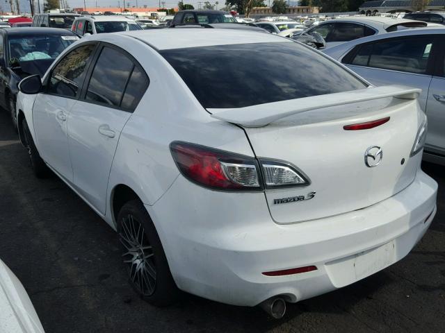 JM1BL1TGXD1842892 - 2013 MAZDA 3 I WHITE photo 3