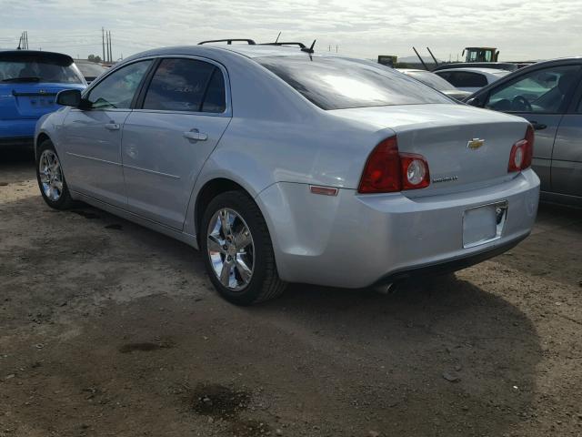 1G1ZD5EB1AF306330 - 2010 CHEVROLET MALIBU 2LT SILVER photo 3