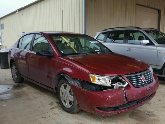 1G8AJ55FX6Z172224 - 2006 SATURN ION LEVEL RED photo 1