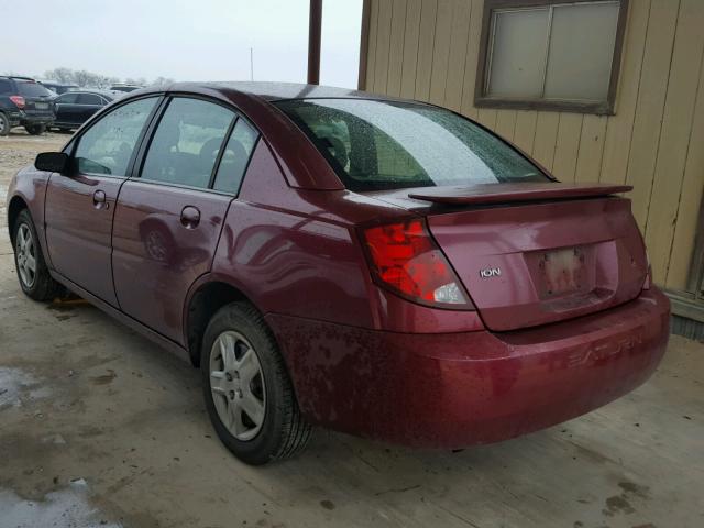 1G8AJ55FX6Z172224 - 2006 SATURN ION LEVEL RED photo 3