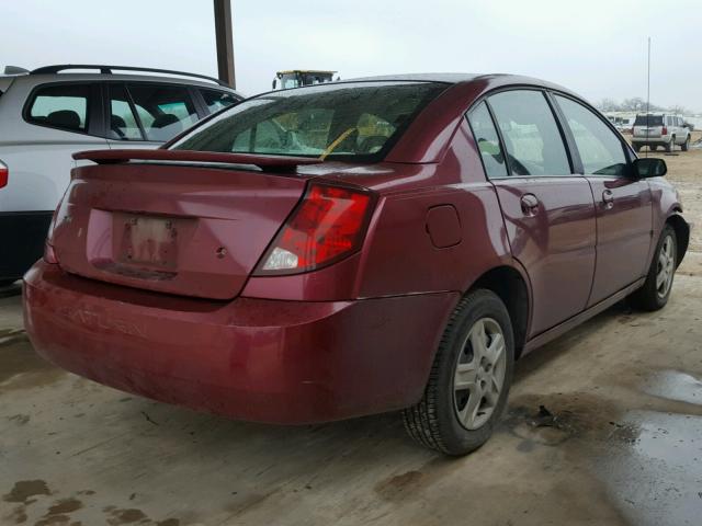 1G8AJ55FX6Z172224 - 2006 SATURN ION LEVEL 红色 照片 4