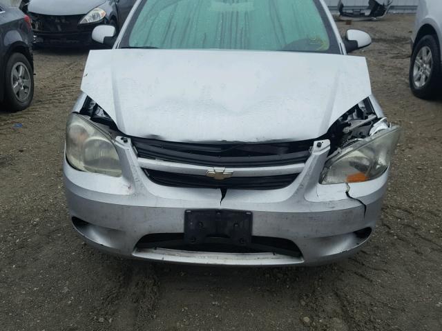 1G1AF5F59A7200413 - 2010 CHEVROLET COBALT 2LT SILVER photo 9