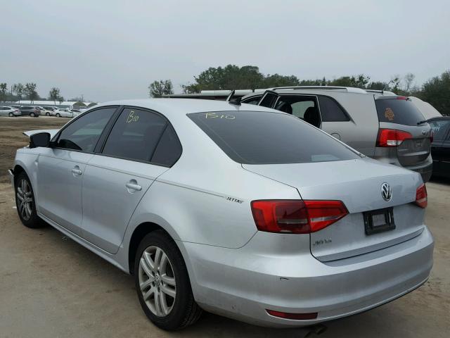 3VW2K7AJ6FM242197 - 2015 VOLKSWAGEN JETTA BASE 银色 照片 3