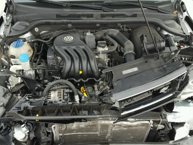 3VW2K7AJ6FM242197 - 2015 VOLKSWAGEN JETTA BASE 银色 照片 7