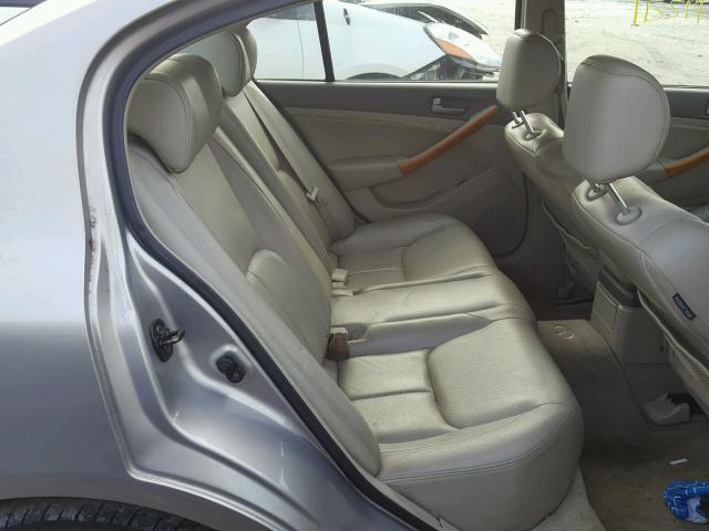 JNKCV51E83M309989 - 2003 INFINITI G35 SILVER photo 6