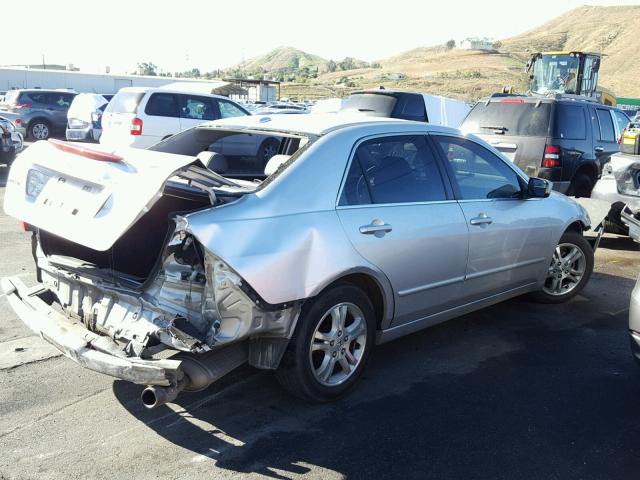 JHMCM56856C003865 - 2006 HONDA ACCORD EX SILVER photo 4