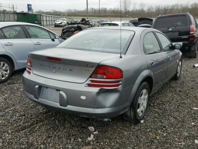 1B3EL46X36N195906 - 2006 DODGE STRATUS SX GRAY photo 4