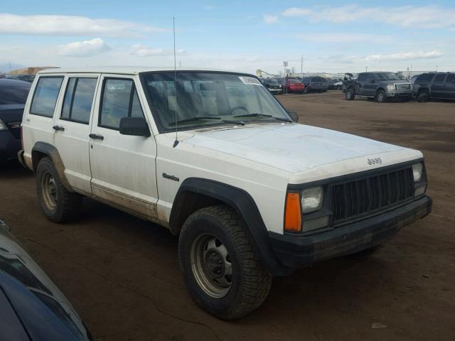 1J4FJ28SXTL235382 - 1996 JEEP CHEROKEE S WHITE photo 1