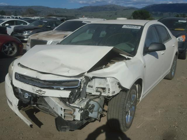 1G1ZG57N08F228468 - 2008 CHEVROLET MALIBU LS თეთრი ფოტო 2