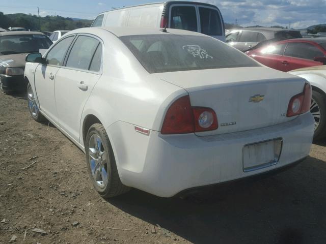 1G1ZG57N08F228468 - 2008 CHEVROLET MALIBU LS თეთრი ფოტო 3