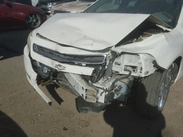 1G1ZG57N08F228468 - 2008 CHEVROLET MALIBU LS თეთრი ფოტო 9