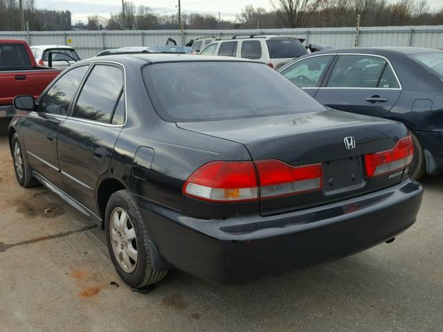 1HGCG56671A033916 - 2001 HONDA ACCORD EX BLACK photo 3