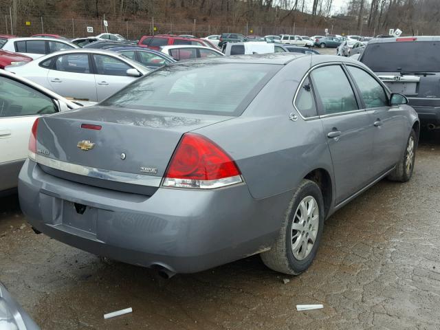 2G1WS583481348585 - 2008 CHEVROLET IMPALA POL GRAY photo 4