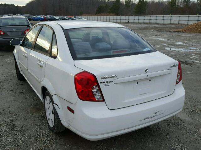 KL5JD56Z18K854996 - 2008 SUZUKI FORENZA BA WHITE photo 3