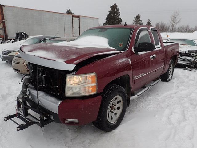 1GCEK19J17Z556454 - 2007 CHEVROLET SILVERADO RED photo 2