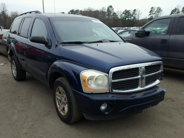 1D4HD48K76F141158 - 2006 DODGE DURANGO SL BLUE photo 1