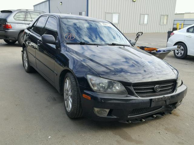 JTHBD192030077011 - 2003 LEXUS IS 300 BLACK photo 1