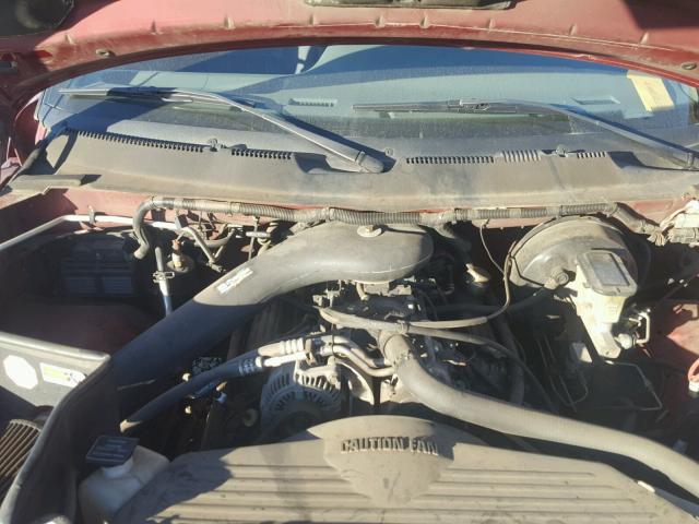 3B7HC13Z3SM179113 - 1995 DODGE RAM 1500 RED photo 7