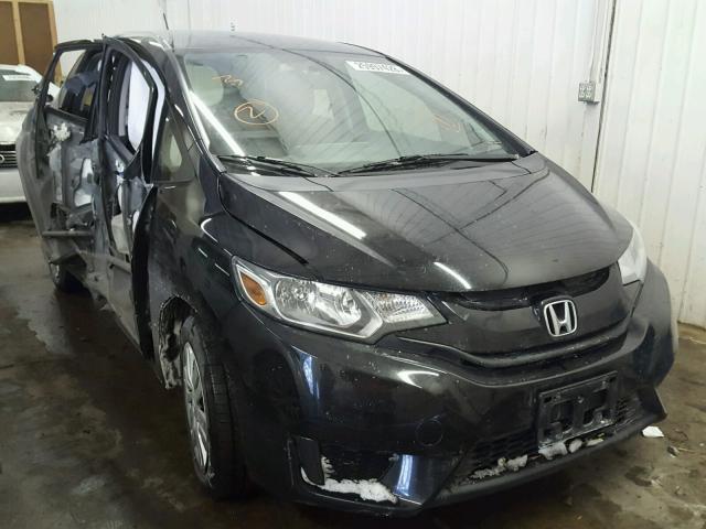 JHMGK5H57GX007095 - 2016 HONDA FIT LX Noir photo 1