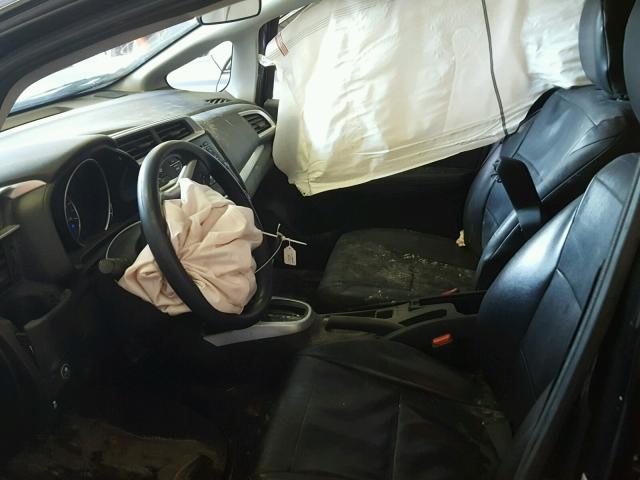 JHMGK5H57GX007095 - 2016 HONDA FIT LX Noir photo 5