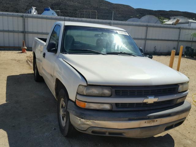 1GCEC14V2YE337096 - 2000 CHEVROLET SILVERADO WHITE photo 1