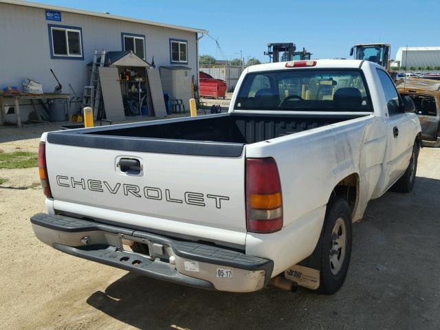 1GCEC14V2YE337096 - 2000 CHEVROLET SILVERADO WHITE photo 4