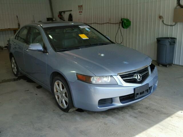 JH4CL96814C009346 - 2004 ACURA TSX BLUE photo 1