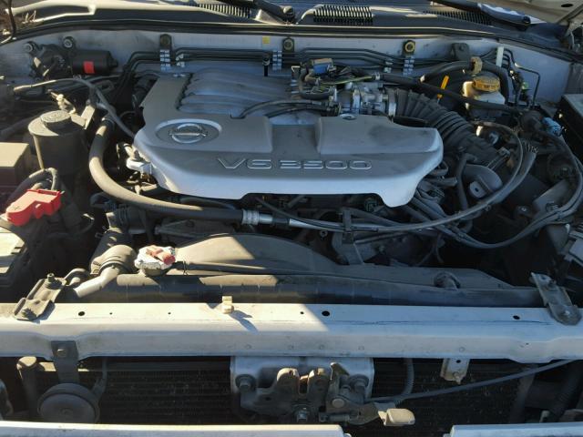 JN8DR09XX2W656962 - 2002 NISSAN PATHFINDER SILVER photo 7